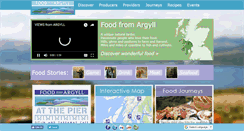 Desktop Screenshot of foodfromargyll.com